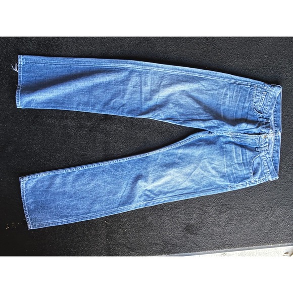 7 For All Mankind Other - 7 For All Mankind Austyn Relaxed Straight Leg Jeans Medium Wash Blue Denim 33